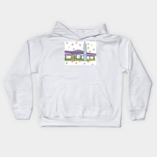 These Are Due Back Tuesday Kids Hoodie